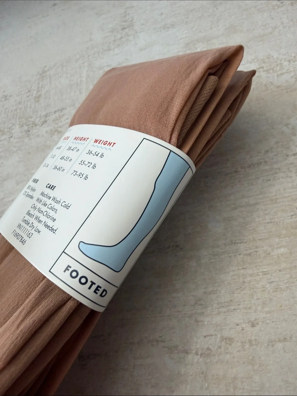 Cat & Jack Brown/Tan Pantyhose - 2 Pack “pecan”